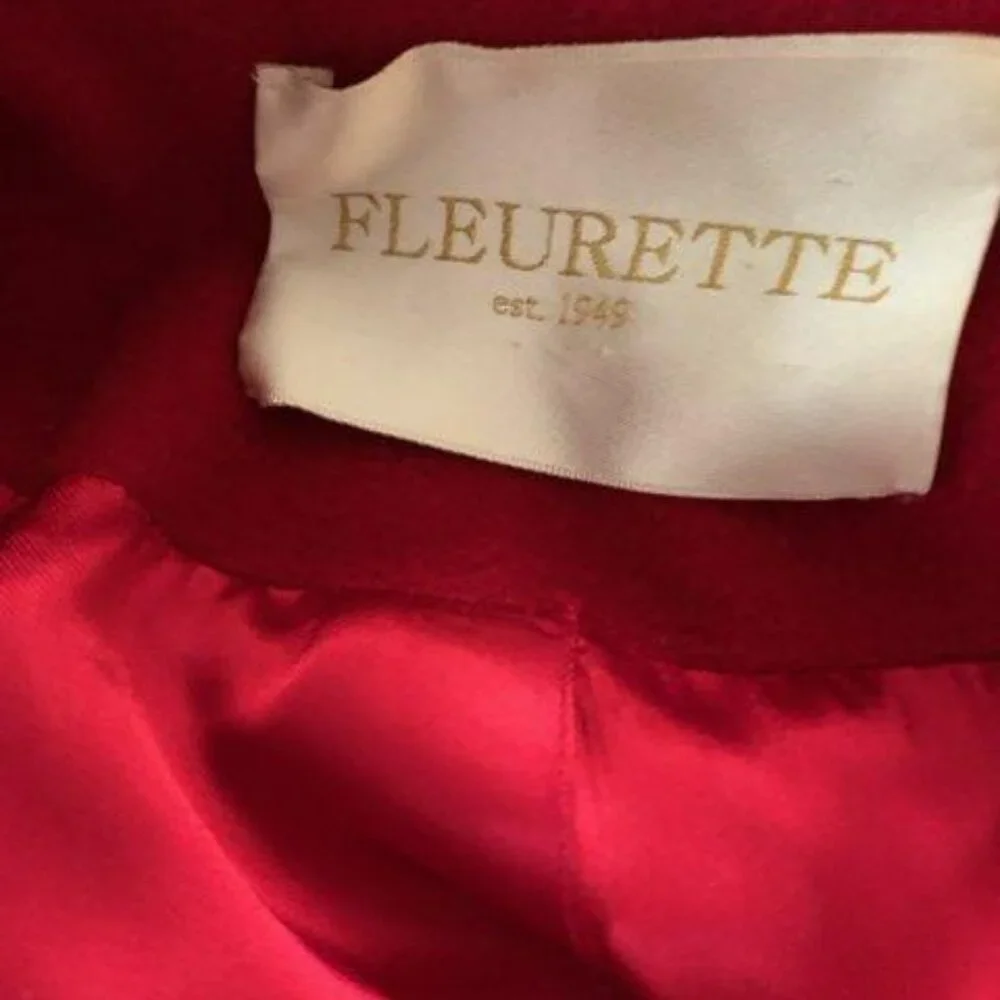 Fleurette Loro Piana Wool Car Coat